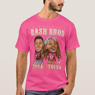 チェイスヤングNick BosaサンフランシスコBash Bros Tシャツ