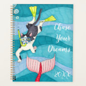 チェイスユアドリームススキューバ子猫アニデート プランナー手帳 (正面)