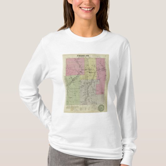 チェイス郡、カンザス Tシャツ (正面)