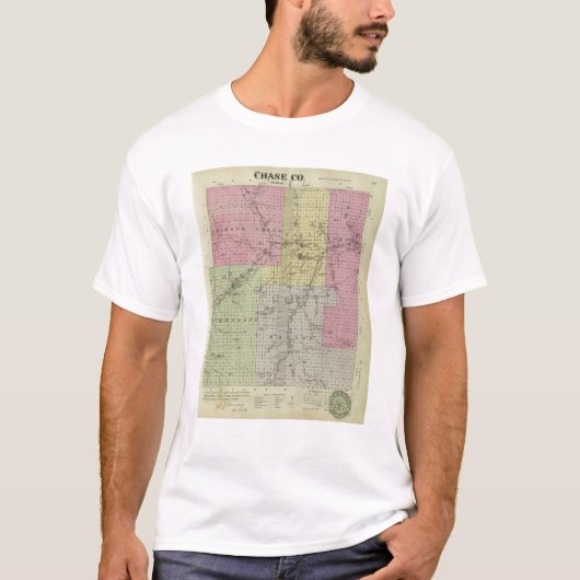 チェイス郡、カンザス Tシャツ (正面)