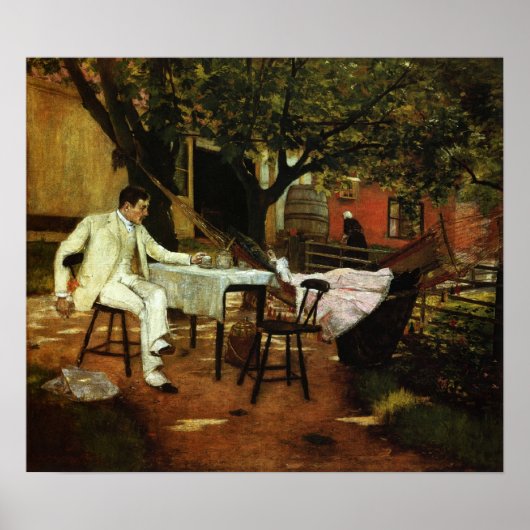 チェイス – オランダの夏の午後1884 ポスター (正面)