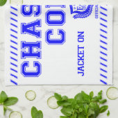 チェイス・コバルト キッチンタオル (折り畳み)