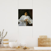 チェイス – ホワイトの少女1890 ポスター (キッチン)