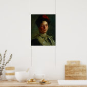 チェイス – ポートレートオブマーサウォルター1908 ポスター (キッチン)