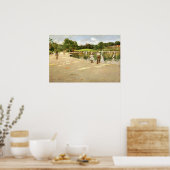 チェイス – ミニチュアヨットのための湖1888 ポスター (キッチン)