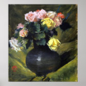 チェイス – 花， 1883 ポスター (正面)