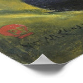 チェイス – 花， 1883 ポスター (角)