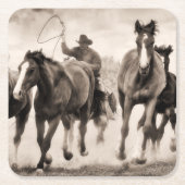 チェイスI スクエアペーパーコースター (正面)