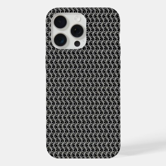 チェインメイル 中世の鎧 iPhoneケース (裏面)