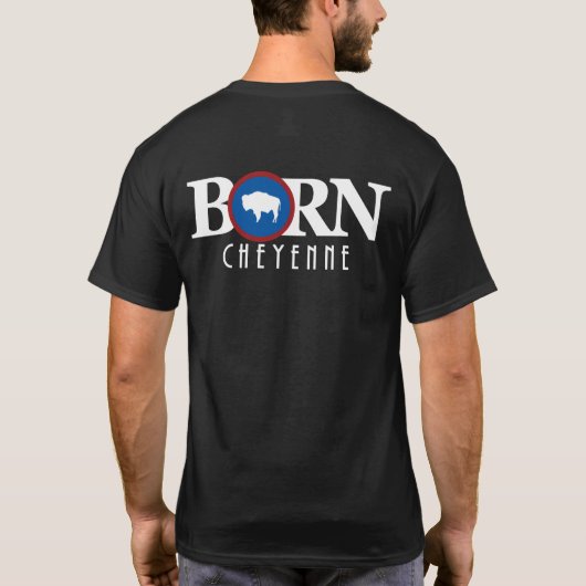 チェイ生まれエンヌワイオミング Tシャツ (裏面)
