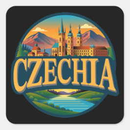 チェキア共和国ヨーロッパ スクエアシール