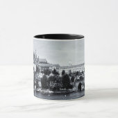 チェキア,チャールズブリッジ,プラハキャッスルパノラマ マグカップ (中央)