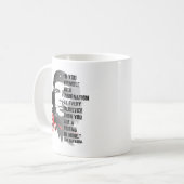 チェゲバラ革命ヴィンテージ政治引用文 コーヒーマグカップ (正面左)