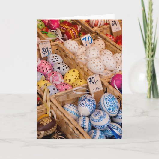 チェコのイースターエッグ シーズンカード (正面)