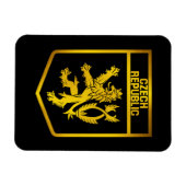 チェコのエンブレム マグネット (横)