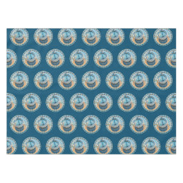 チェコのプラハ天文時計に近づく。 テーブルクロス