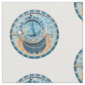 チェコのプラハ天文時計に近づく。 ファブリック (クローズアップ)