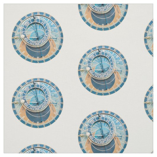 チェコのプラハ天文時計に近づく。 ファブリック (見本)