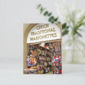 チェコの人形 ポストカード (スタンド正面)