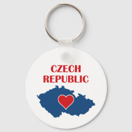 チェコの地図 キーホルダー