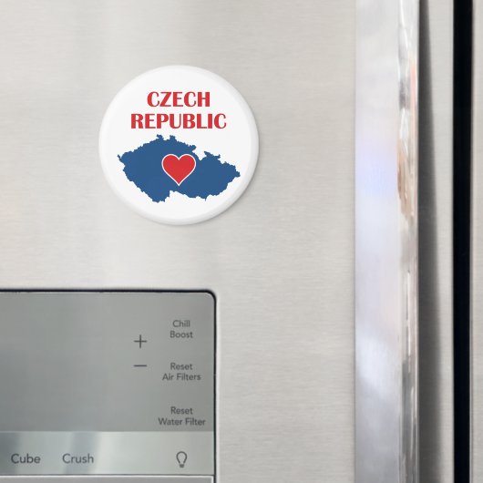 チェコの地図 マグネット (インサイチュ (冷蔵庫))