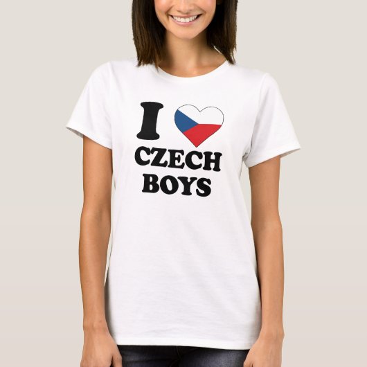 チェコの少年が好き Tシャツ (正面)