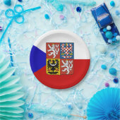 チェコの旗 ペーパープレート (パーティー)