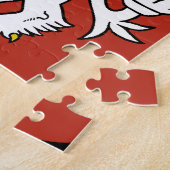 チェコの紋章 ジグソーパズル (側面)