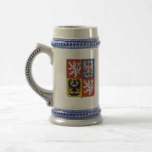 チェコの紋章 ビールジョッキ