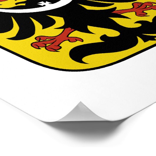 チェコの紋章 ポスター (角)