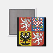 チェコの紋章 マグネット (正面/裏面)