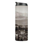 チェコの聖ヴィタス大聖堂を持つプラハ城  タンブラー (回転右)