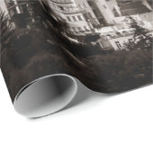 チェコの聖ヴィタス大聖堂を持つプラハ城  ラッピングペーパー (ロールコーナー)