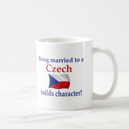 チェコはキャラクターを造ります コーヒーマグカップ (右)