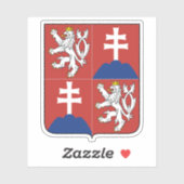 チェコスロバキアの武器のコート(1918年 – '39,1945年 – '92) シール (シート)