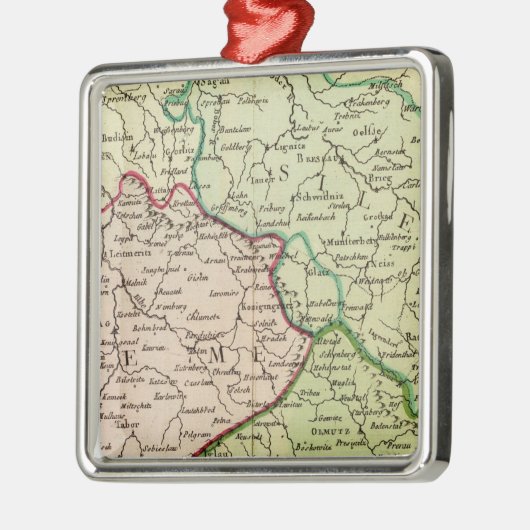 チェコスロバキア共和国およびポーランド メタルオーナメント (左)