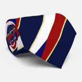 チェコスロバキア共和国のストライプな旗 ネクタイ (ロール)