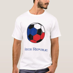 チェコスロバキア共和国のワールドカップのサッカーのTシャツ Tシャツ