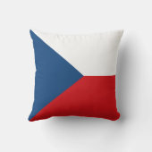 チェコスロバキア共和国の旗の枕 クッション (裏面)
