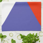 チェコスロバキア共和国の旗 キッチンタオル (折り畳み)