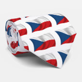 チェコスロバキア共和国の旗 ネクタイ (ロール)
