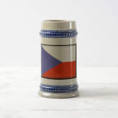 チェコスロバキア共和国の旗 ビールジョッキ (中央)