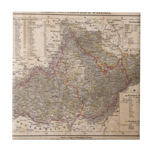 チェコスロバキア共和国 タイル (正面)