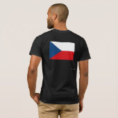 チェコスロバキア共和国 Tシャツ (裏面フル)