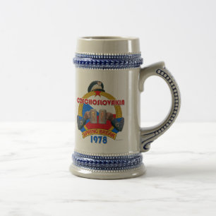 チェコスロバキア春休み1978マグカップ ビールジョッキ
