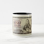 チェコスロバキア10 Korunの銀行券のマグ ツートーンマグカップ (中央)