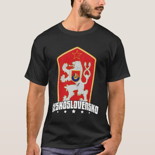 チェコスロバキアCzech Slovak Central Europe Commni Tシャツ (正面)