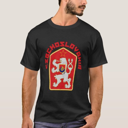 チェコスロバキアCzech Slovak Central Europe Commni Tシャツ (正面)