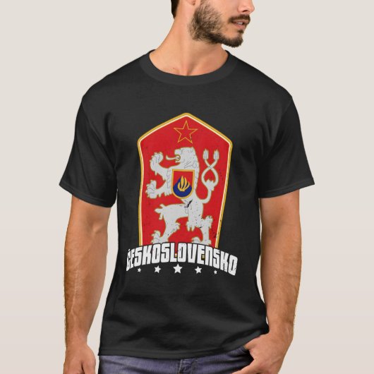 チェコスロバキアCzech Slovak Central Europe Commni Tシャツ (正面)