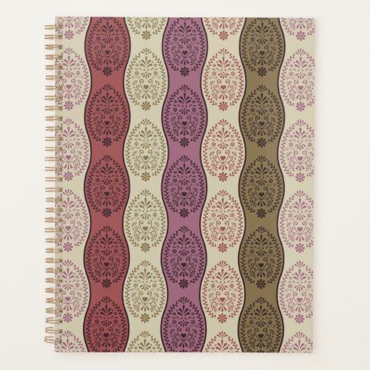 チェコフォークアートイースターエッグ プランナー手帳 (正面)